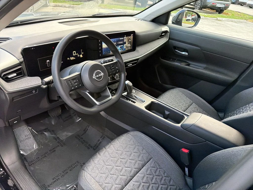Certified Used 2025 Black Nissan SV image 12