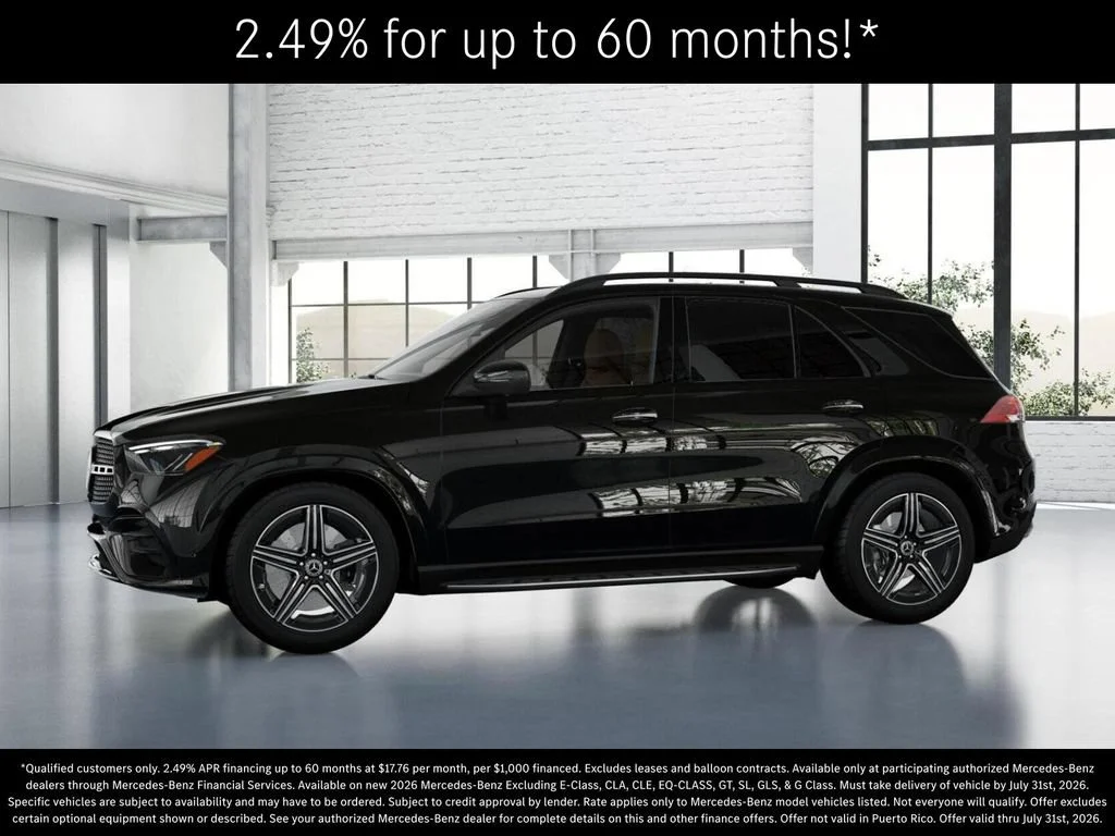 New 2026 Obsidian Black Metallic Mercedes-Benz GLE 450 image 78