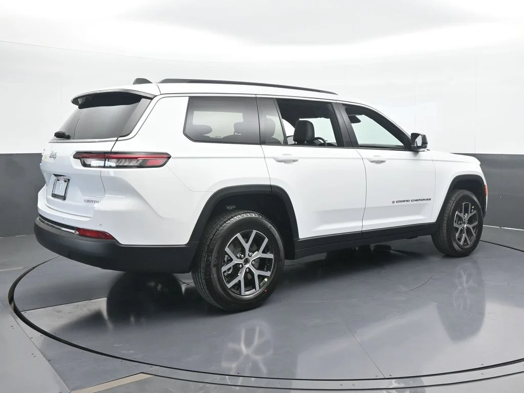 Used 2025 Bright White Clearcoat Jeep Limited image 6