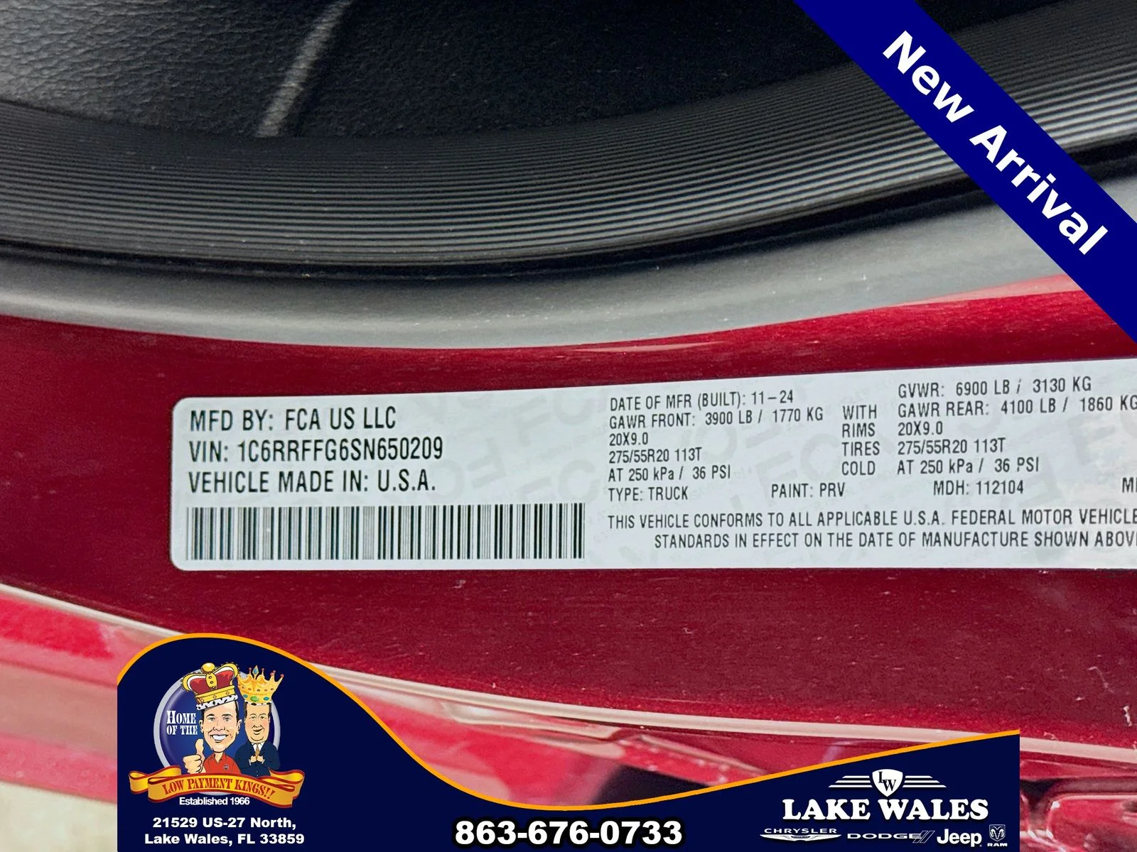 Certified Used 2025 Red Ram Big Horn/Lone Star image 30