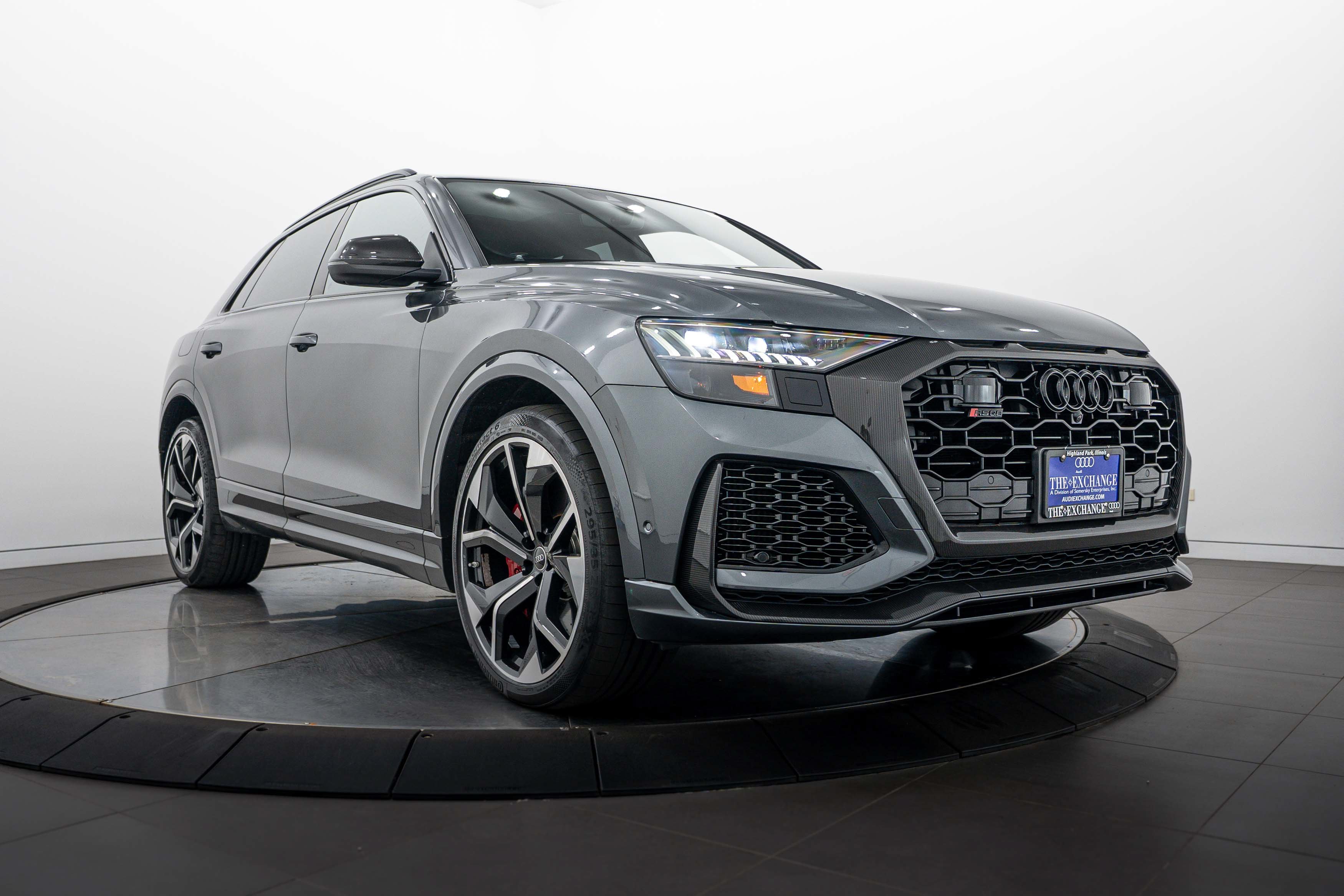 Used 2021 Daytona Gray Pearl Effect Audi  image 1