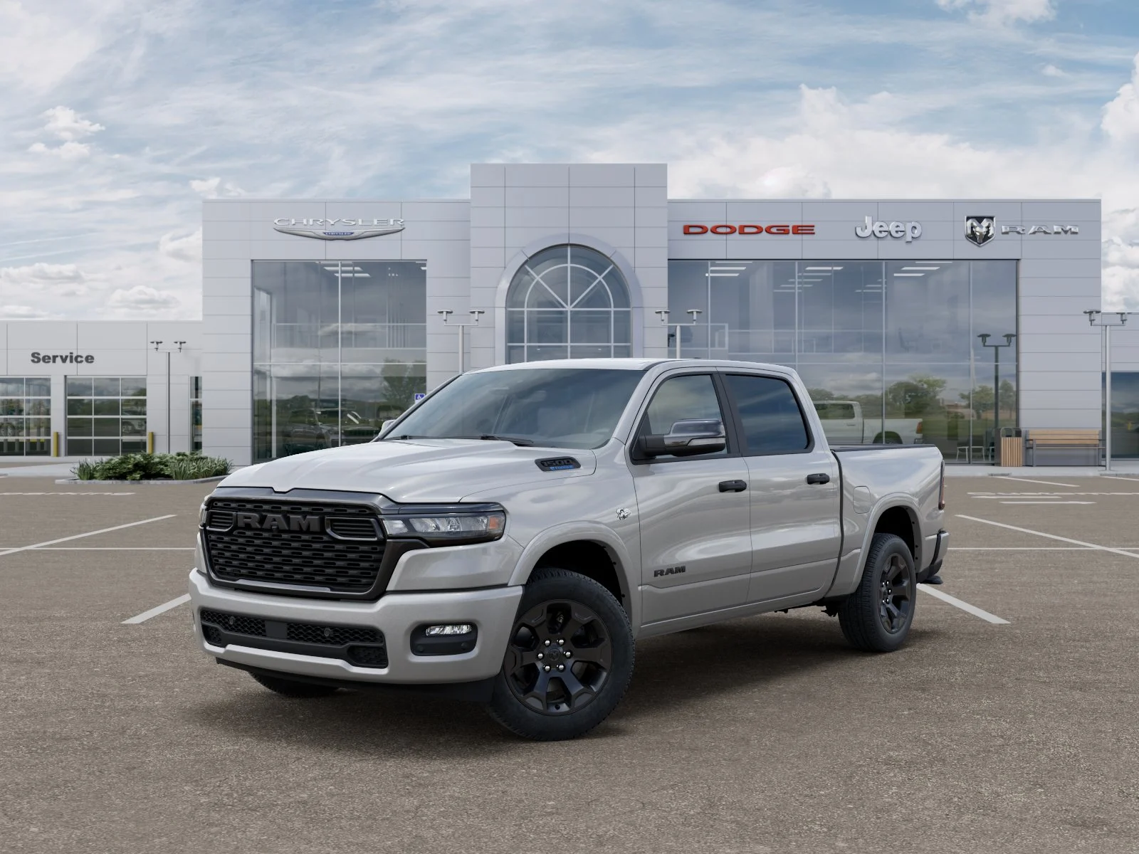 New 2026 Silver Zynith Exterior Paint RAM Big Horn/Lone Star image 29