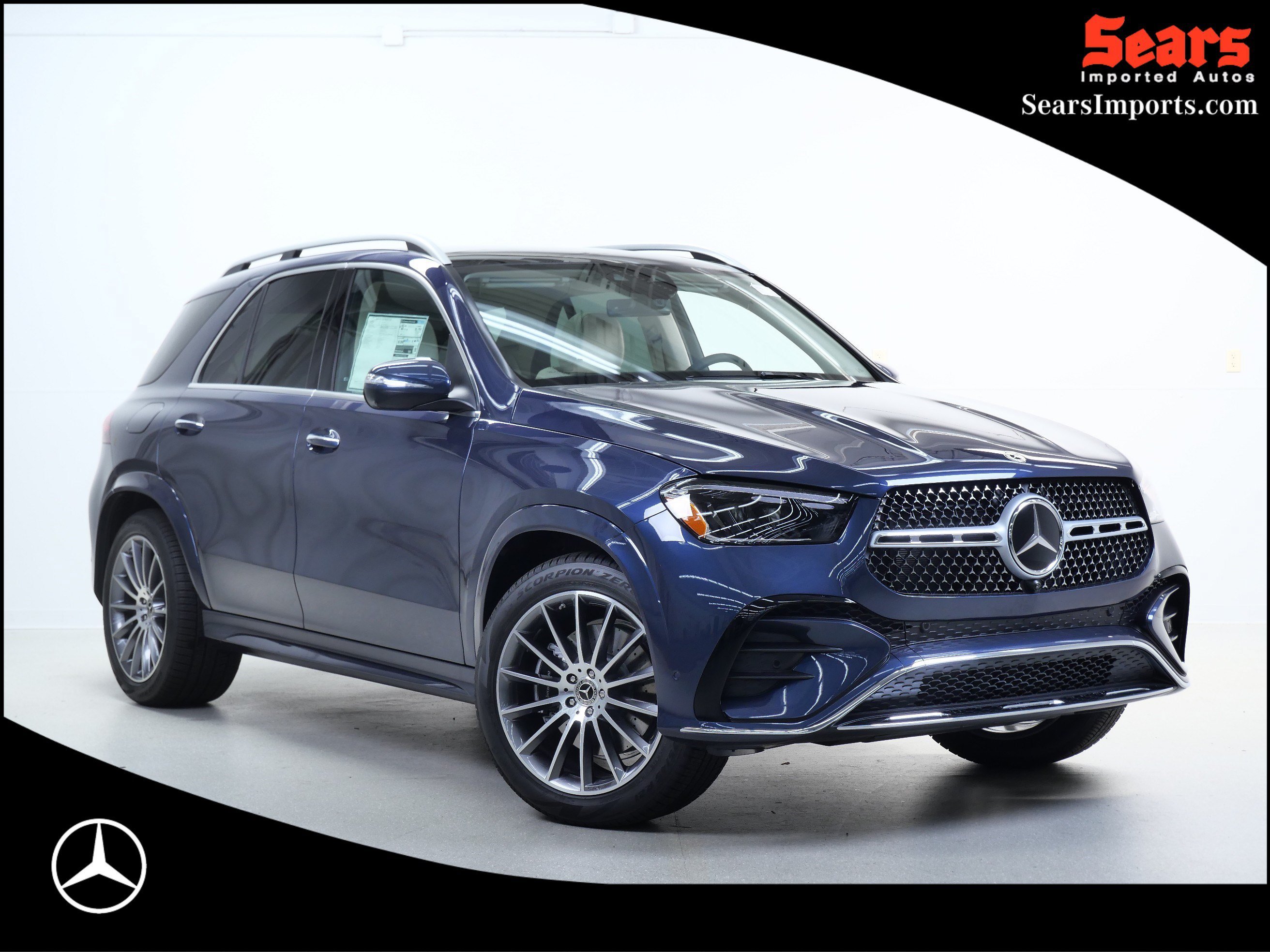 New 2026 Twilight Blue Metallic Mercedes-Benz GLE 350 image 1