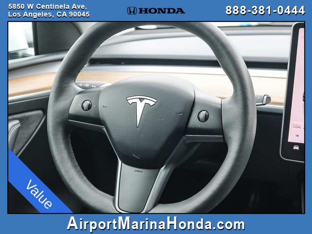Used 2023 Pearl White Multi-Coat Tesla Long Range image 16