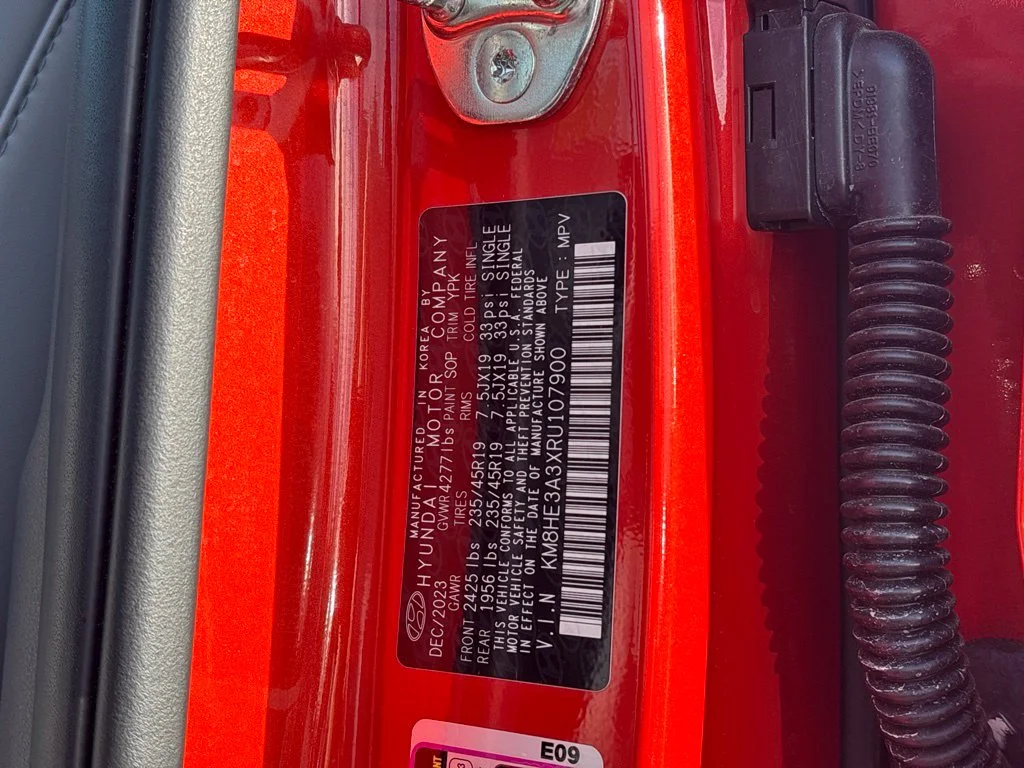 Certified Used 2024 Orange Hyundai Limited image 15