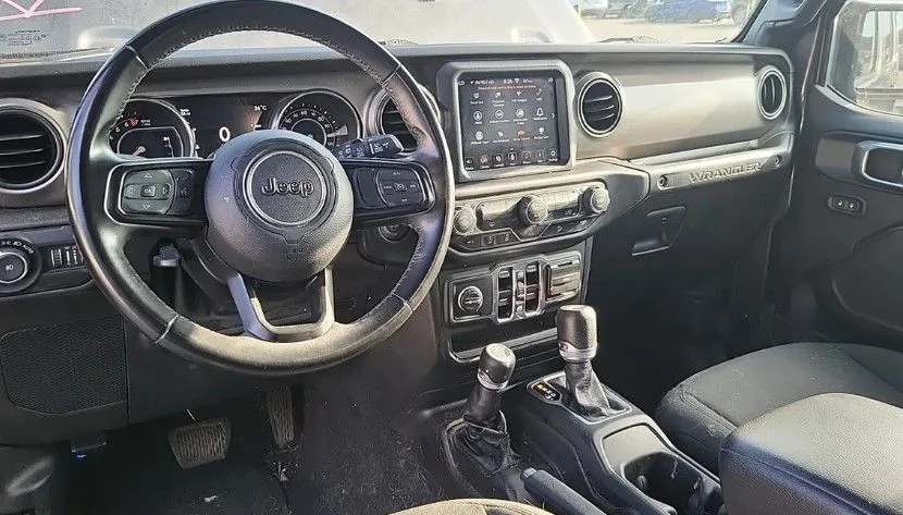 Used 2020 Gray Jeep Unlimited Sport S image 5
