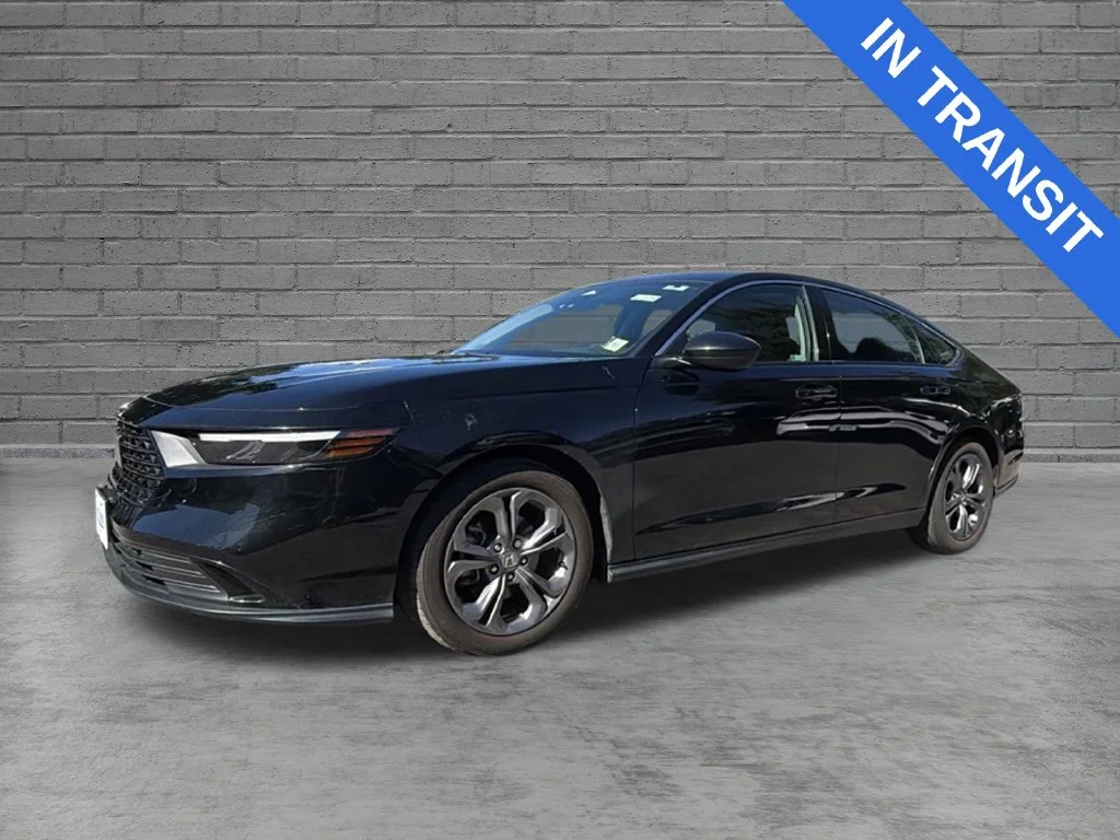 Used 2024 Crystal Black Pearl Honda EX image 1