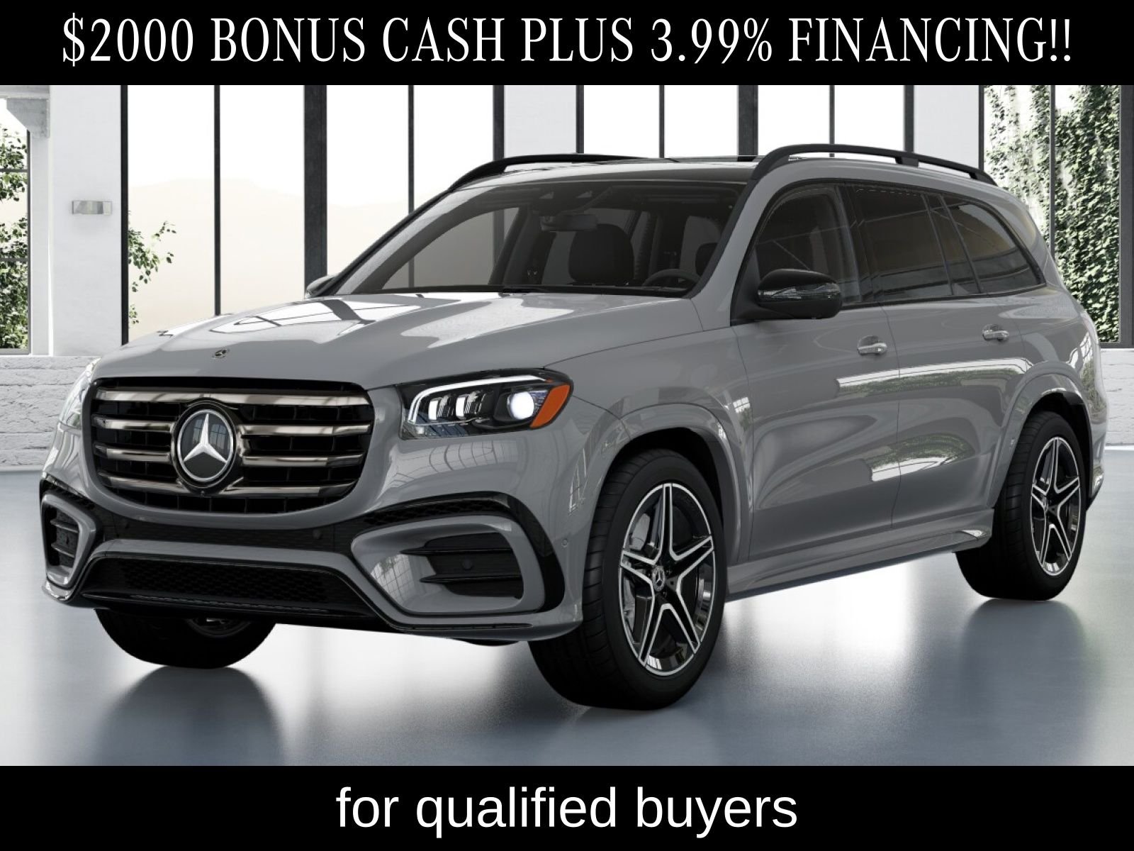 Certified Used 2026 Gray Mercedes-Benz GLS 450 image 1