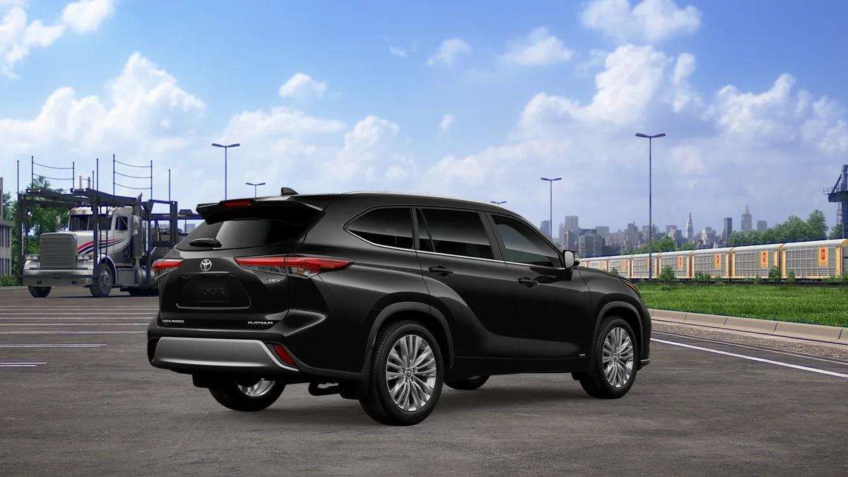 New 2026 Midnight Black Metallic Toyota Hybrid Platinum image 10