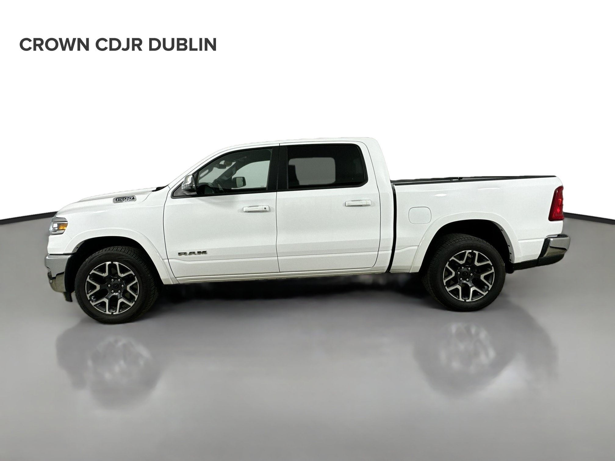 Used 2025 Bright White Clearcoat Ram Laramie image 8