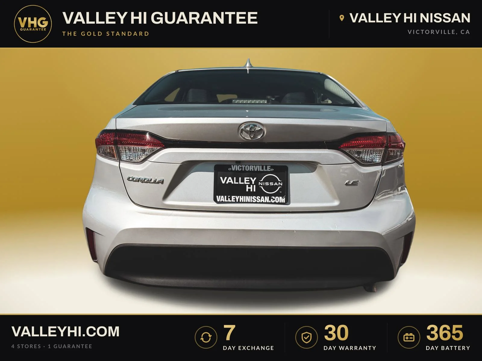 Used 2024 Silver Toyota LE image 6