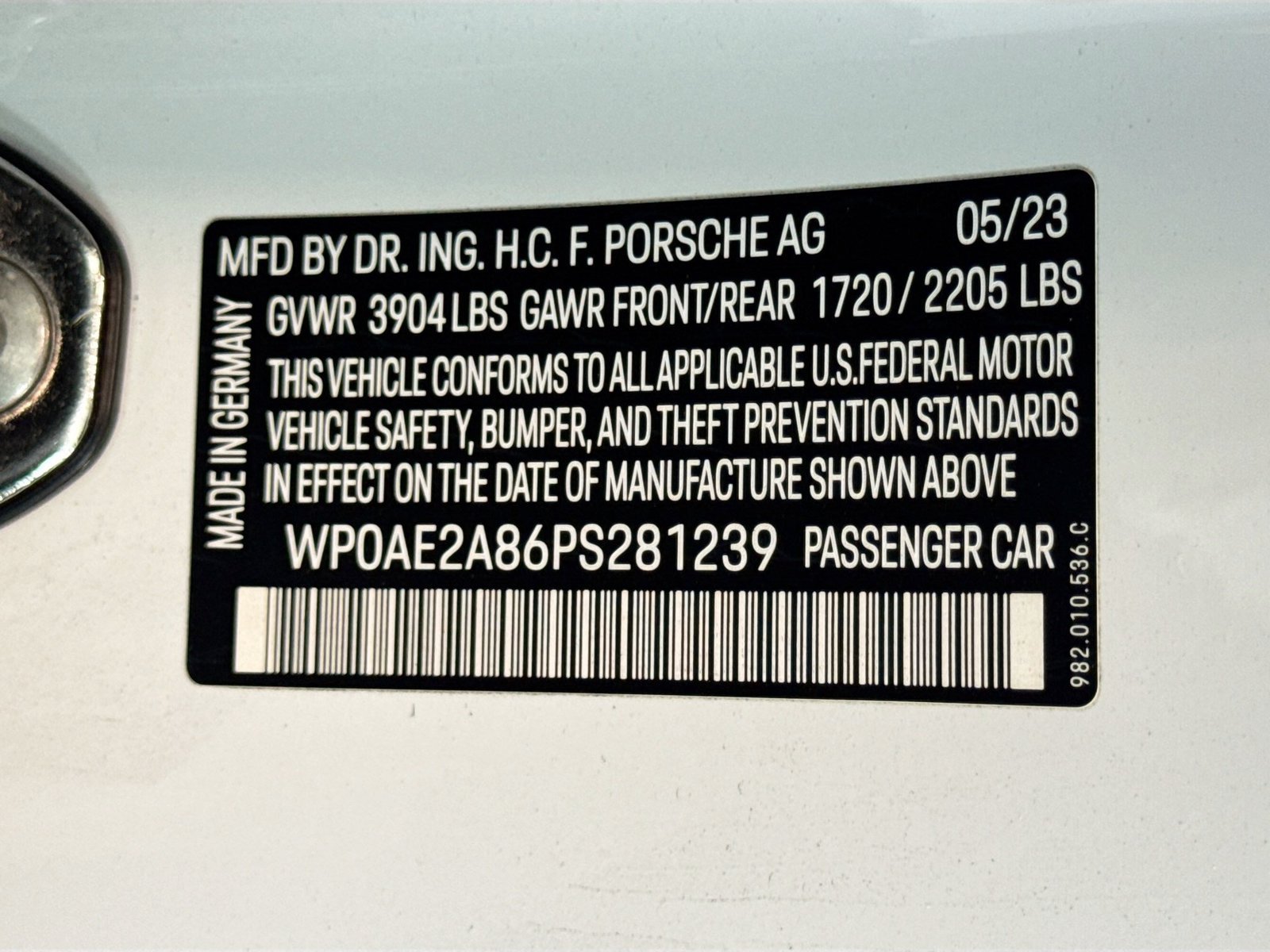 Used 2023 White Porsche GT4 RS image 25