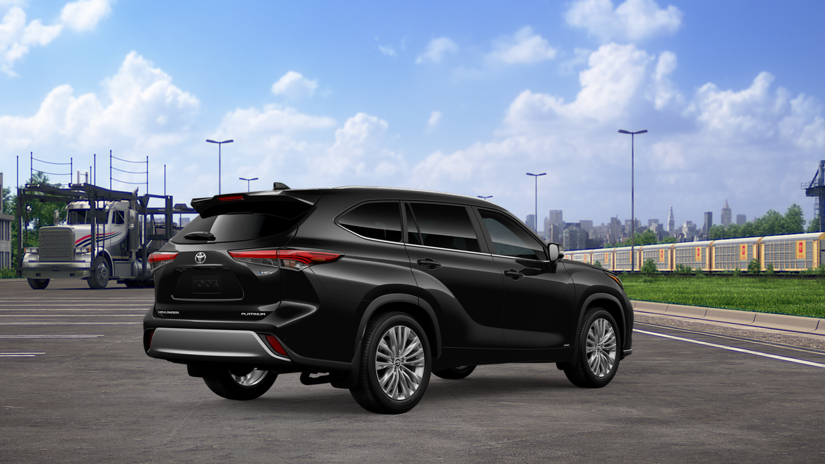 New 2026 Midnight Black Metallic Toyota Hybrid Platinum image 32