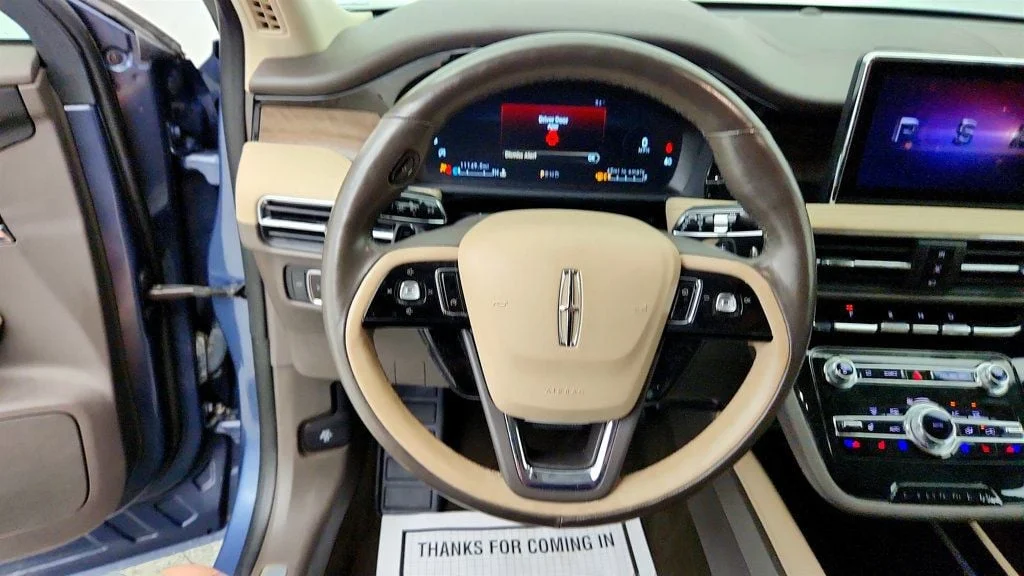 Used 2022 Ocean Drive Blue Metallic Tinted Clearciat Lincoln Reserve AWD w/ Luxury Pkg & 20