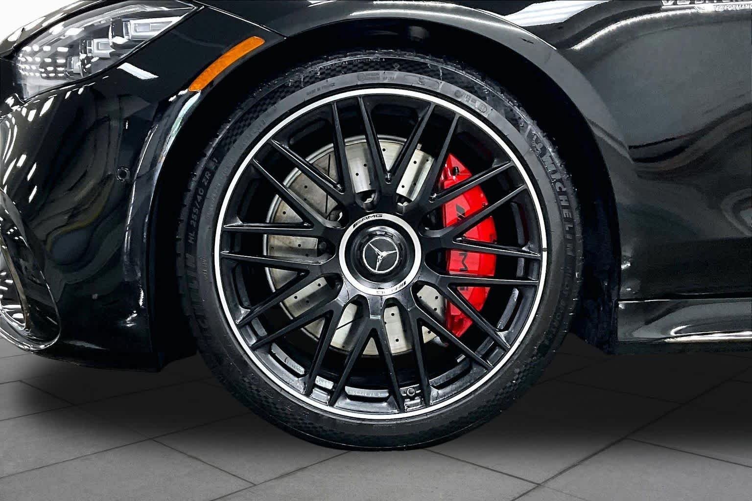 Certified Used 2025 Black Mercedes-Benz AMG® S 63 E image 11