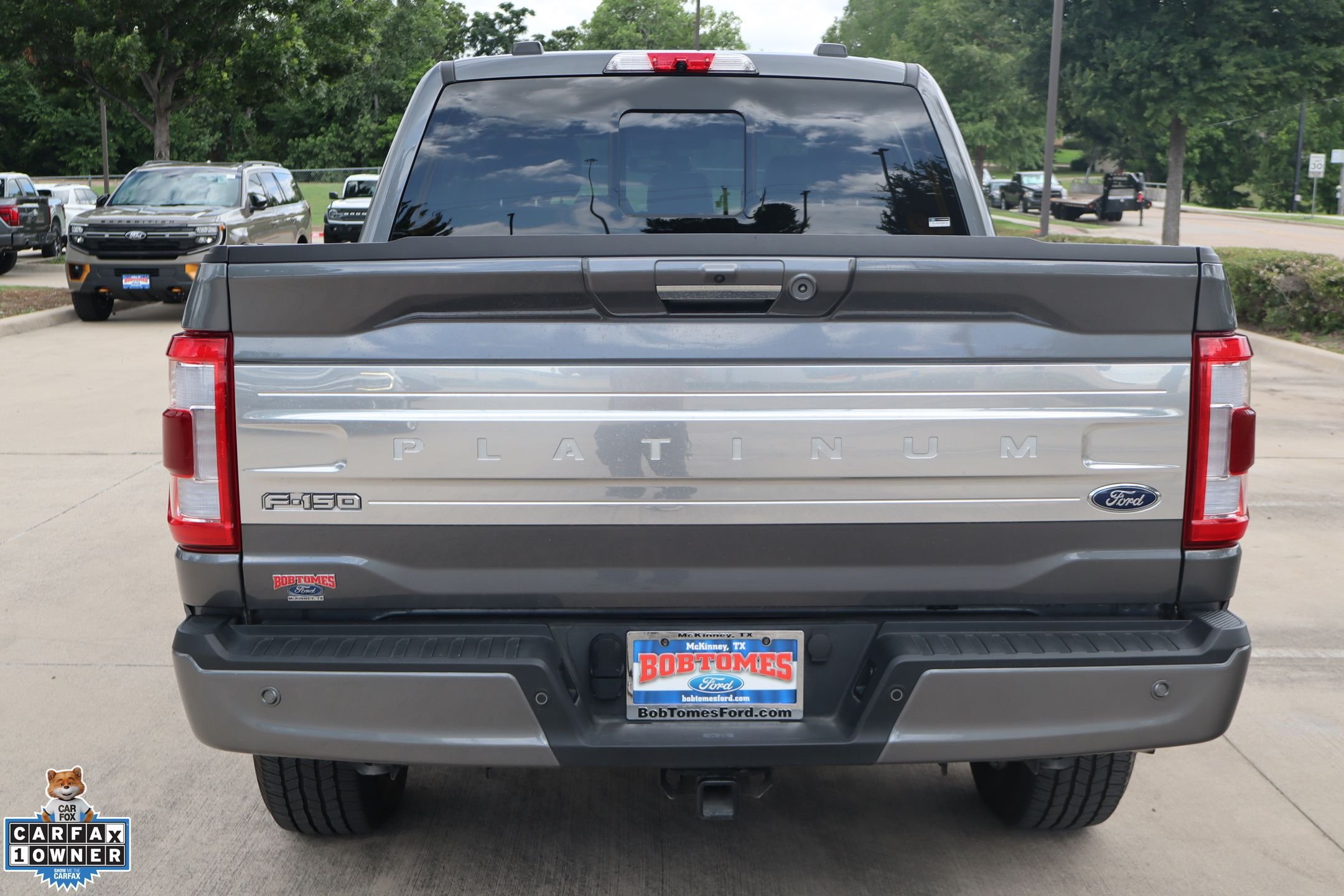 Certified Used 2023 Gray Metallic Ford Platinum image 4
