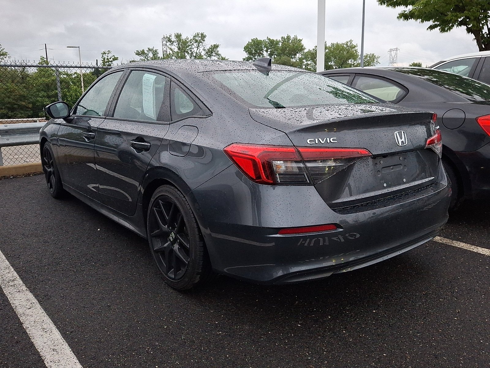 Used 2024 Meteorite Gray Honda Sport image 2
