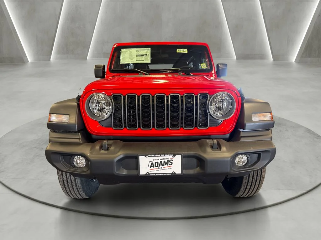 New 2026 Firecracker Red Clearcoat Jeep Sport image 2