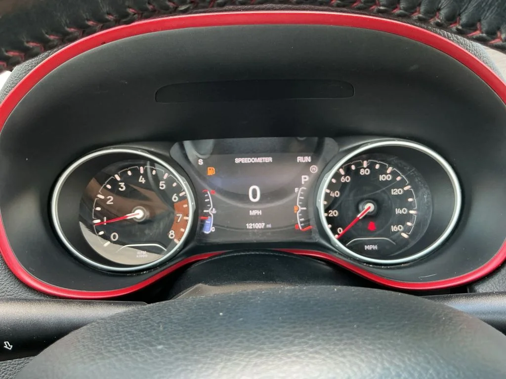 Used 2018 Orange Jeep Trailhawk image 14