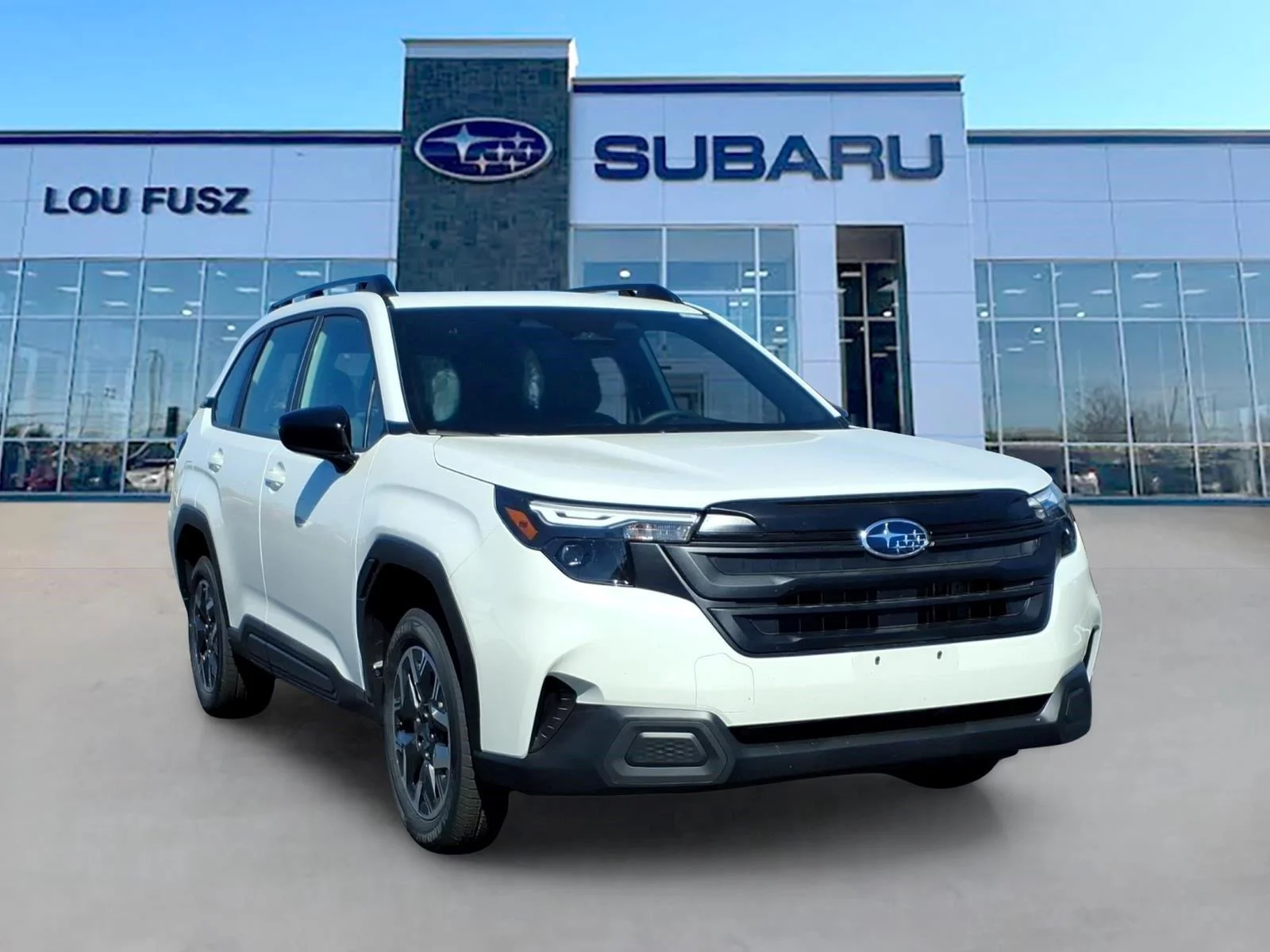 New 2026 Crystal White Pearl Subaru AWD image 1
