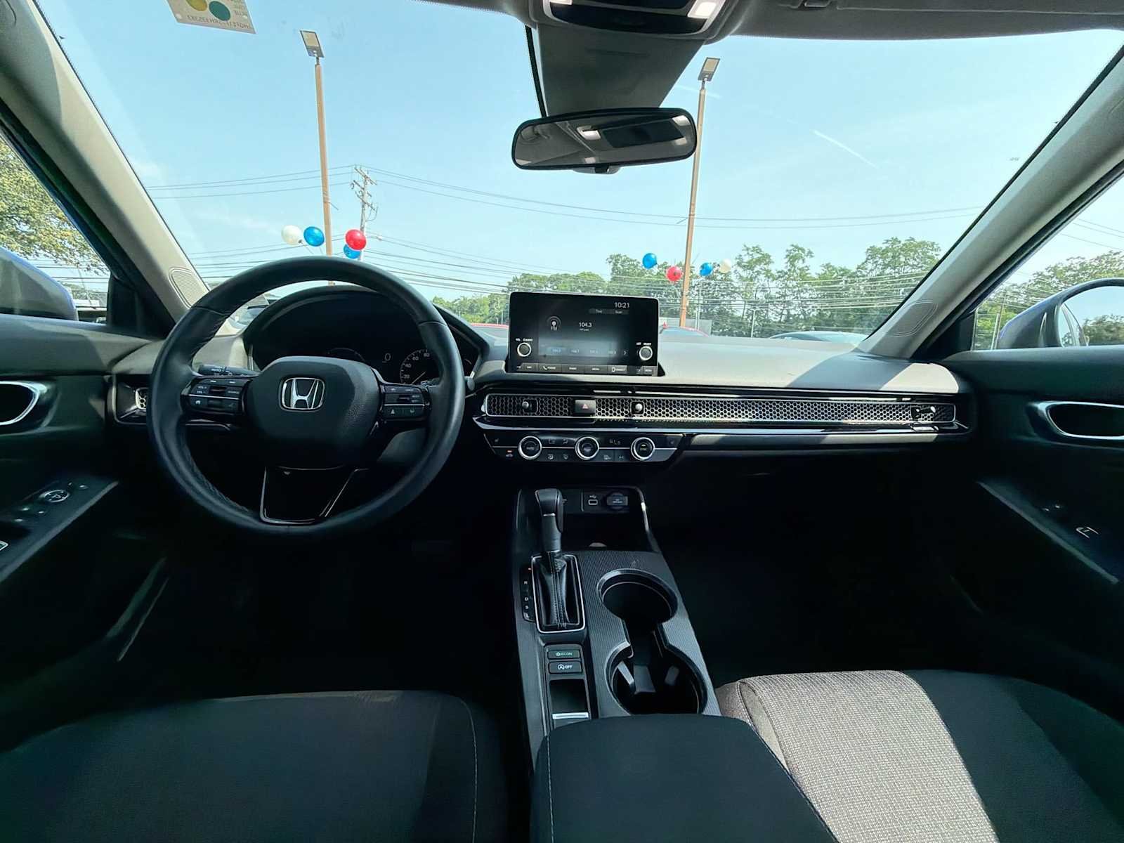 Used 2024 Aegean Blue Metallic Honda EX image 20