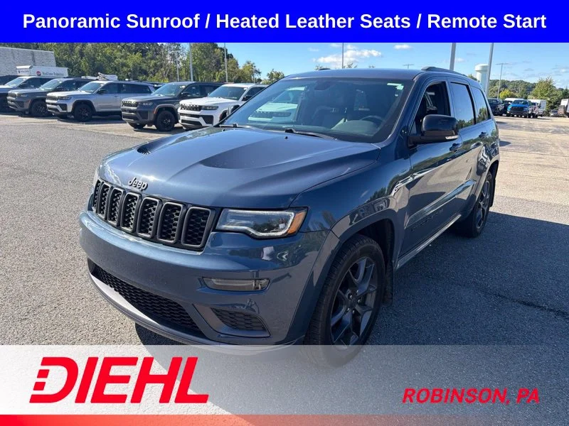 Used 2019 Blue Jeep Limited X image 2