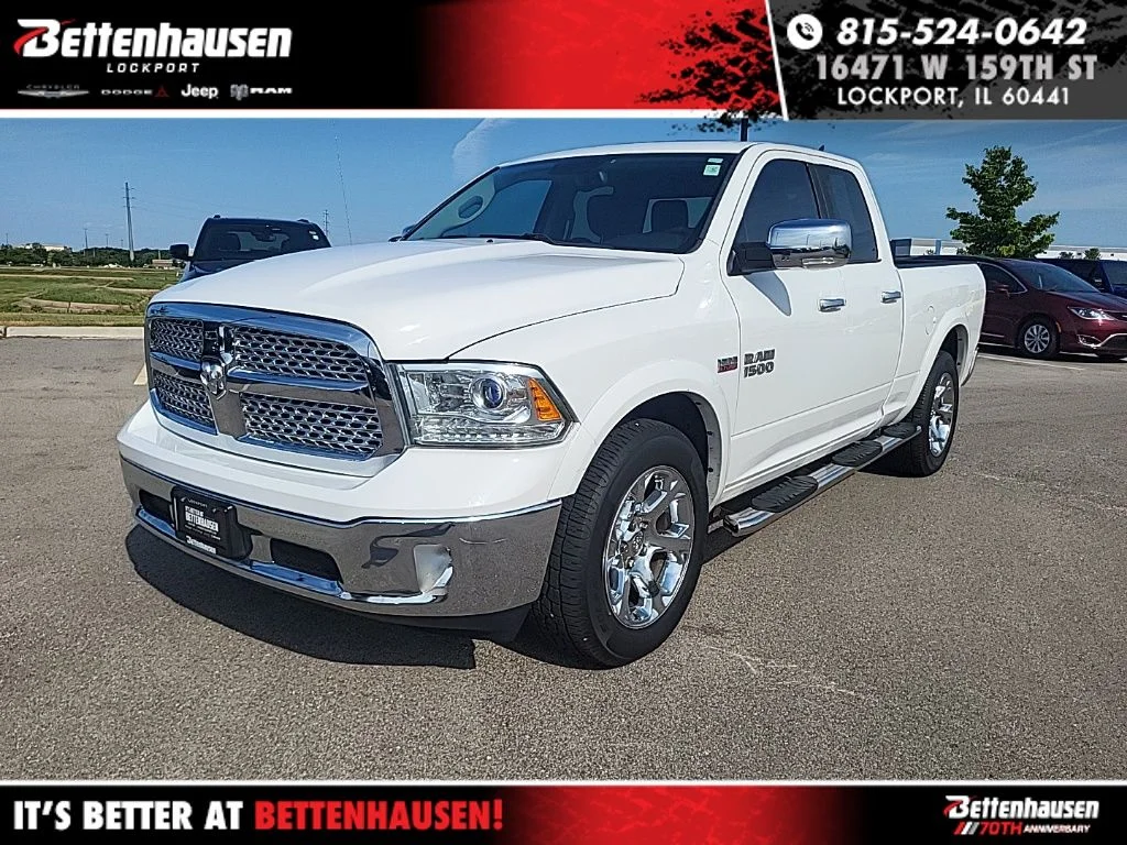 Used 2017 White Ram Laramie image 1