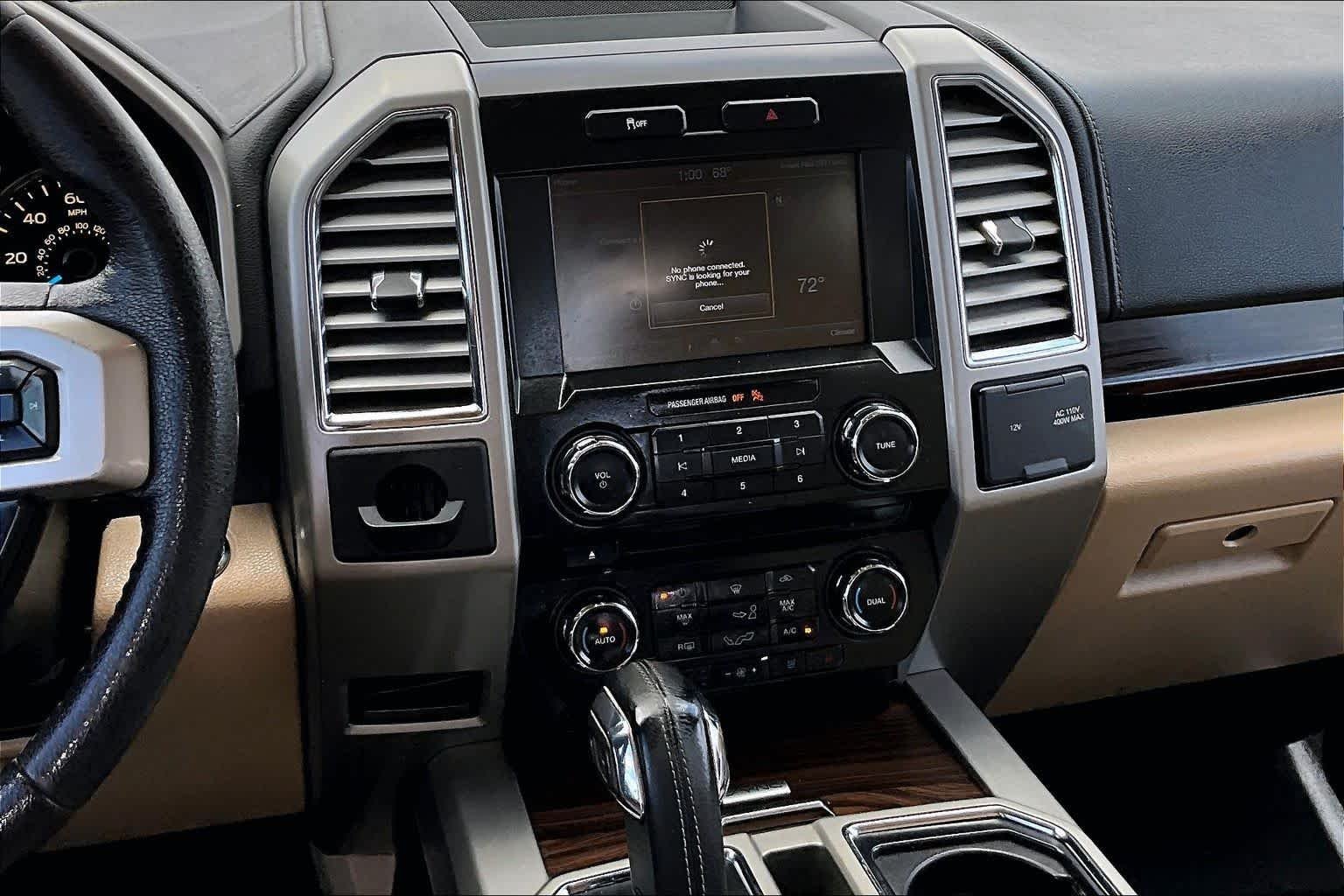 Used 2015 Blue Jeans Metallic/Caribou Metallic Ford Lariat image 7