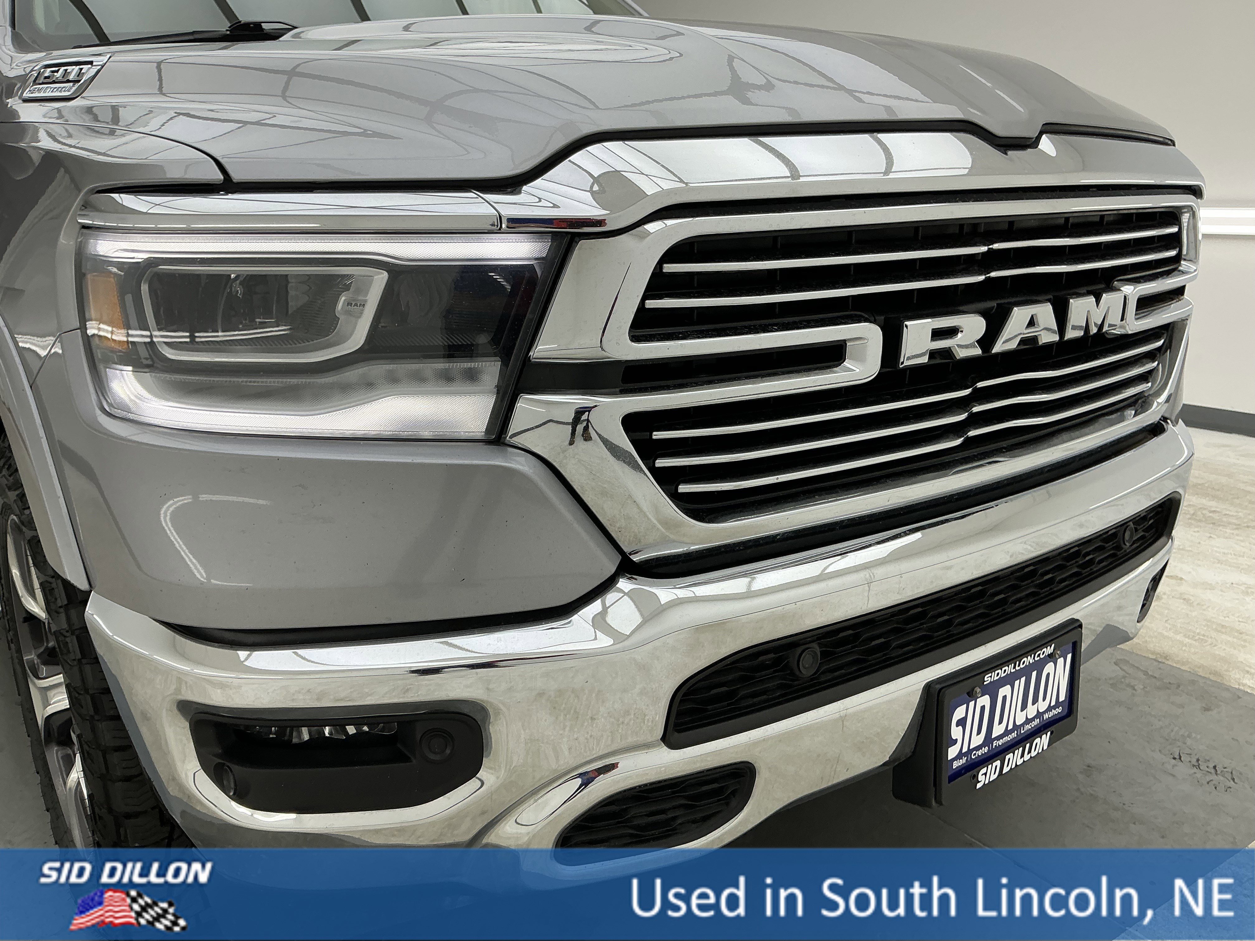 Used 2022 Billet Silver Metallic Clearcoat Ram Laramie image 26