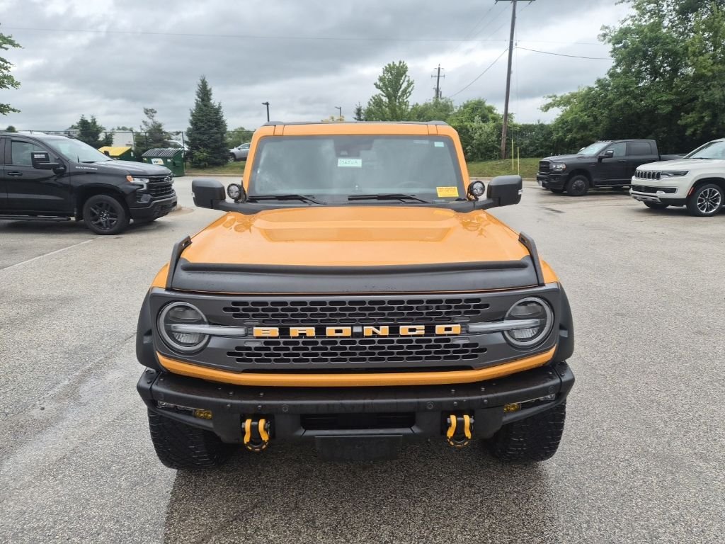 Used 2022 Orange Ford Badlands image 2