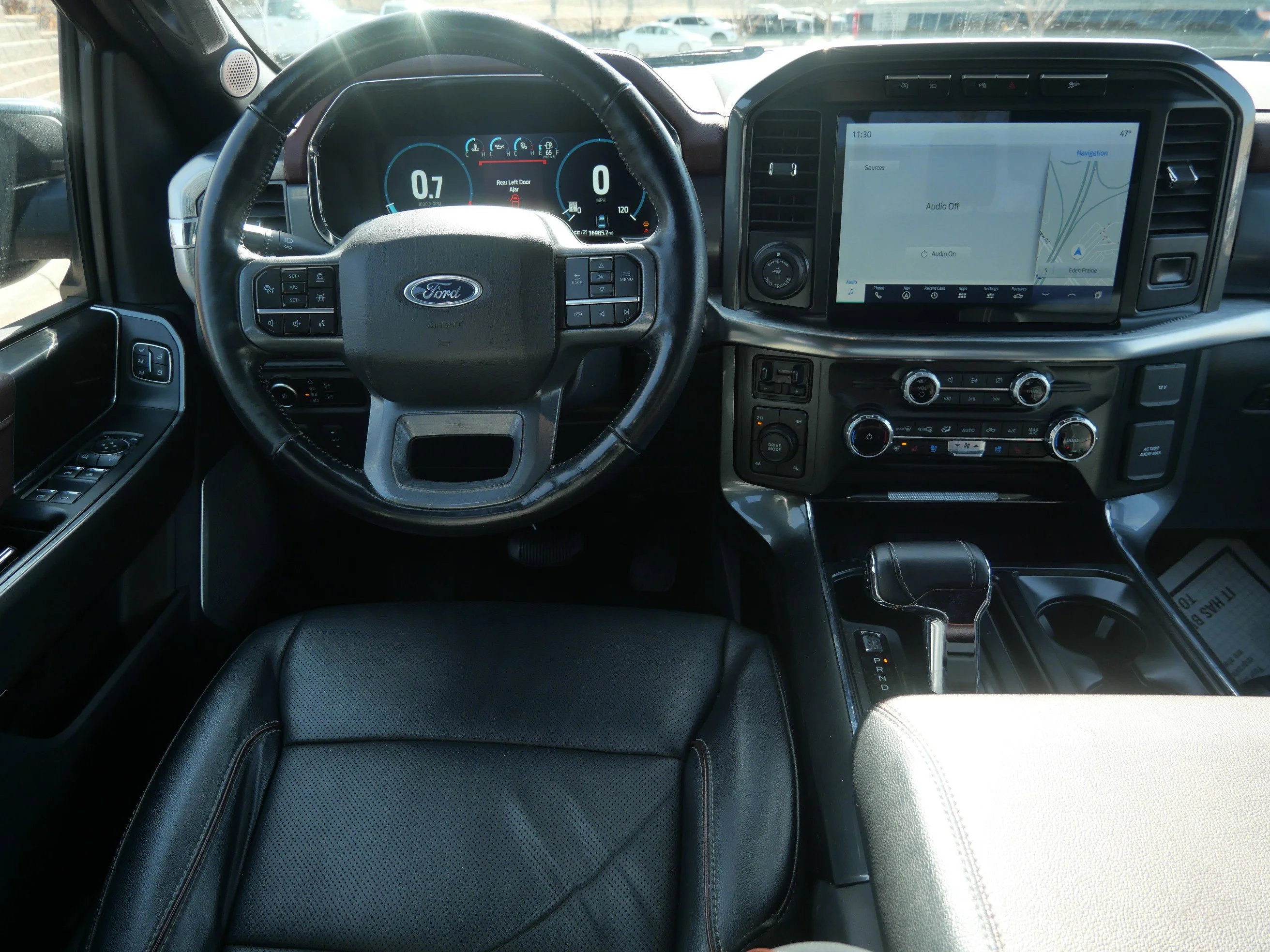 Certified Used 2023 Agate Black Metallic Ford LARIAT image 15