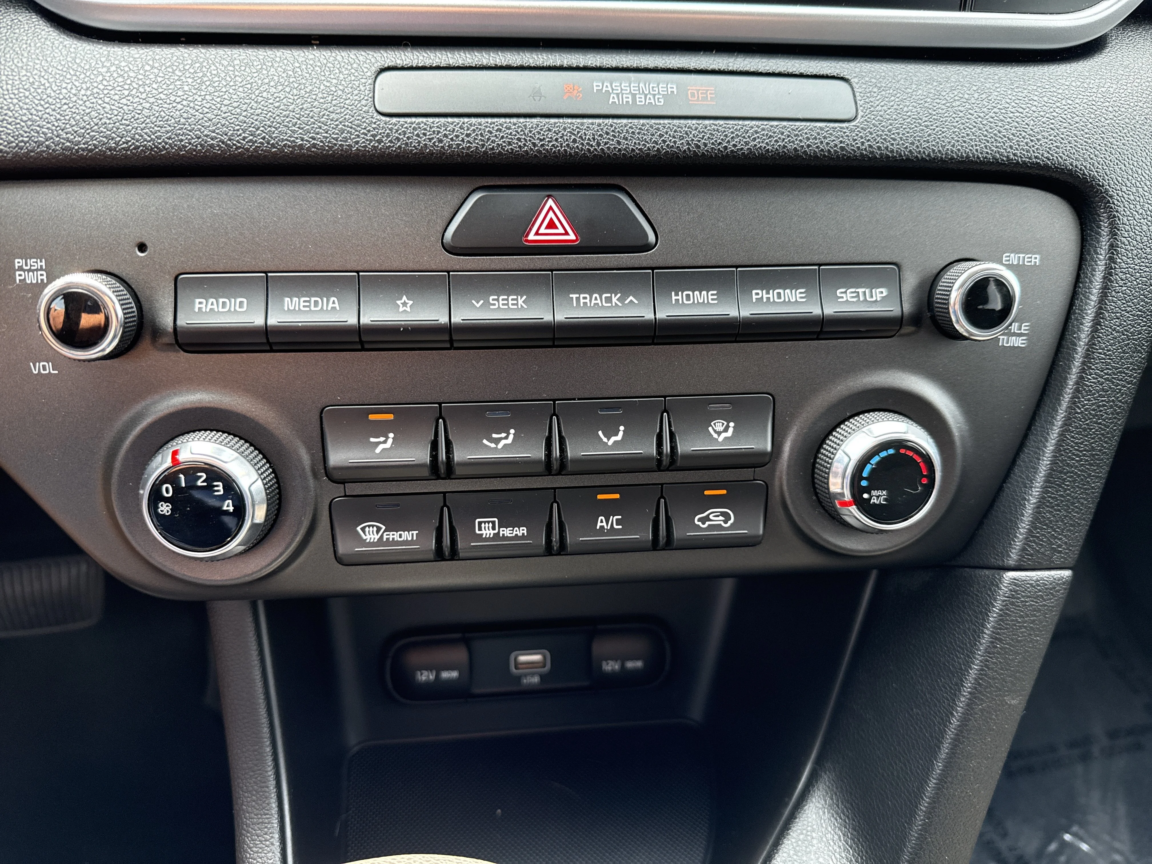 Used 2020 Black Cherry Pearl Kia LX image 25