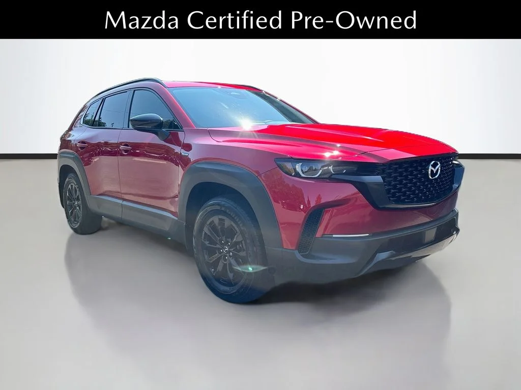 Certified Used 2025 Red Crystal Mazda Premium image 1
