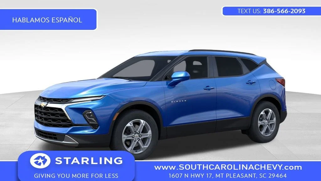 New 2026 Riptide Blue Metallic Chevrolet 2LT image 1