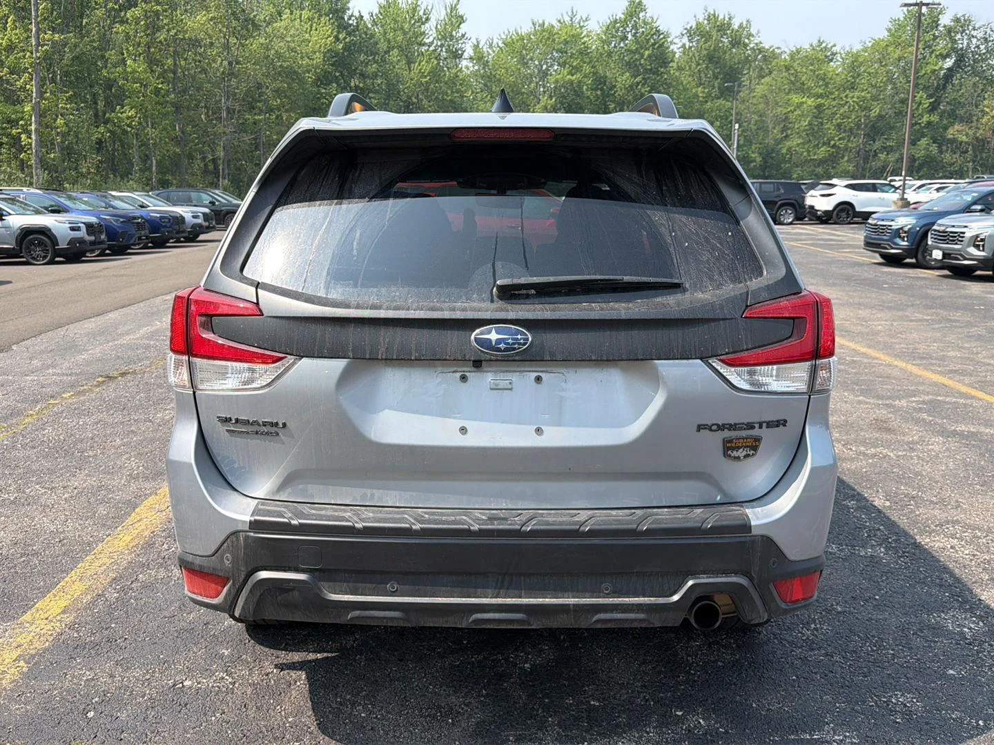 Used 2024 Ice Silver Metallic Subaru Wilderness image 9