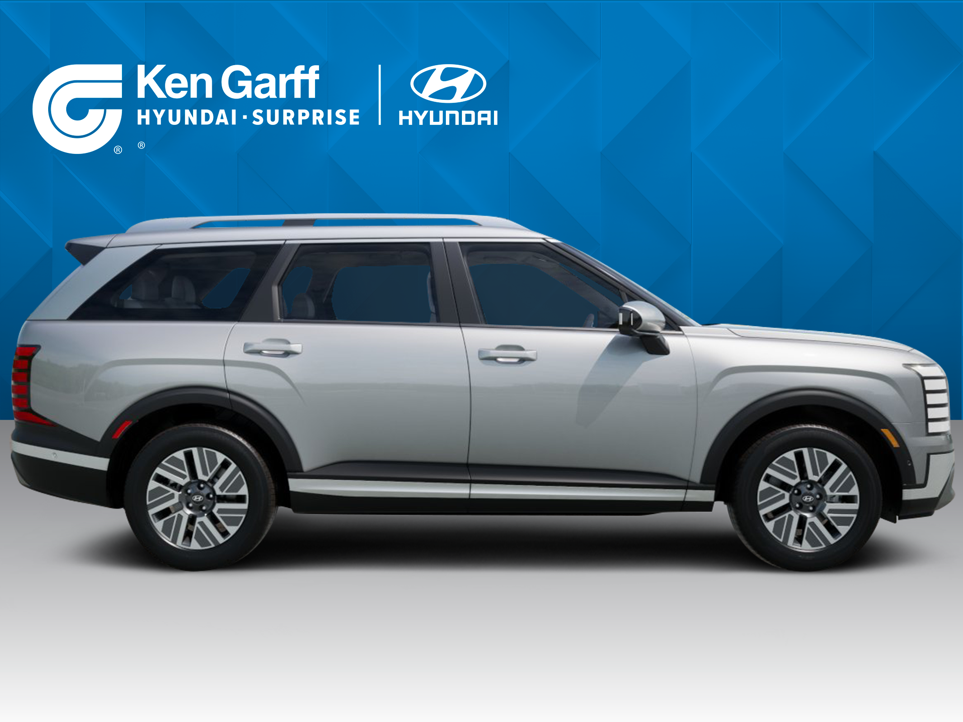 New 2027 Shimmering Silver Hyundai Blue SEL Premium 7P image 6