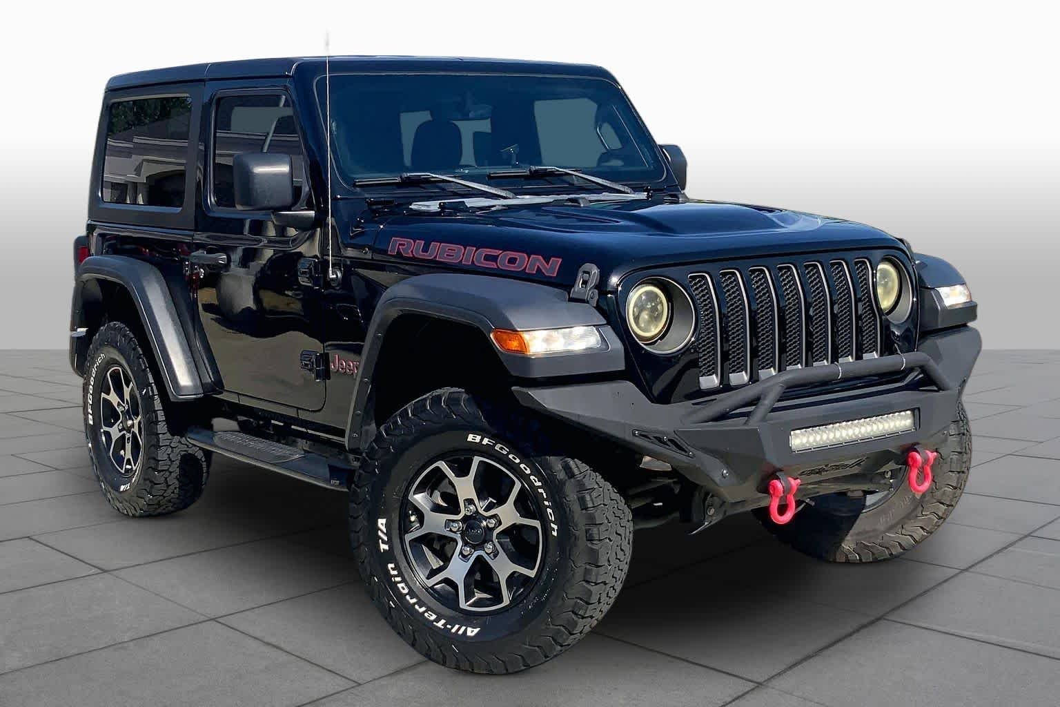 Used 2020 Black Clearcoat Jeep Rubicon image 3