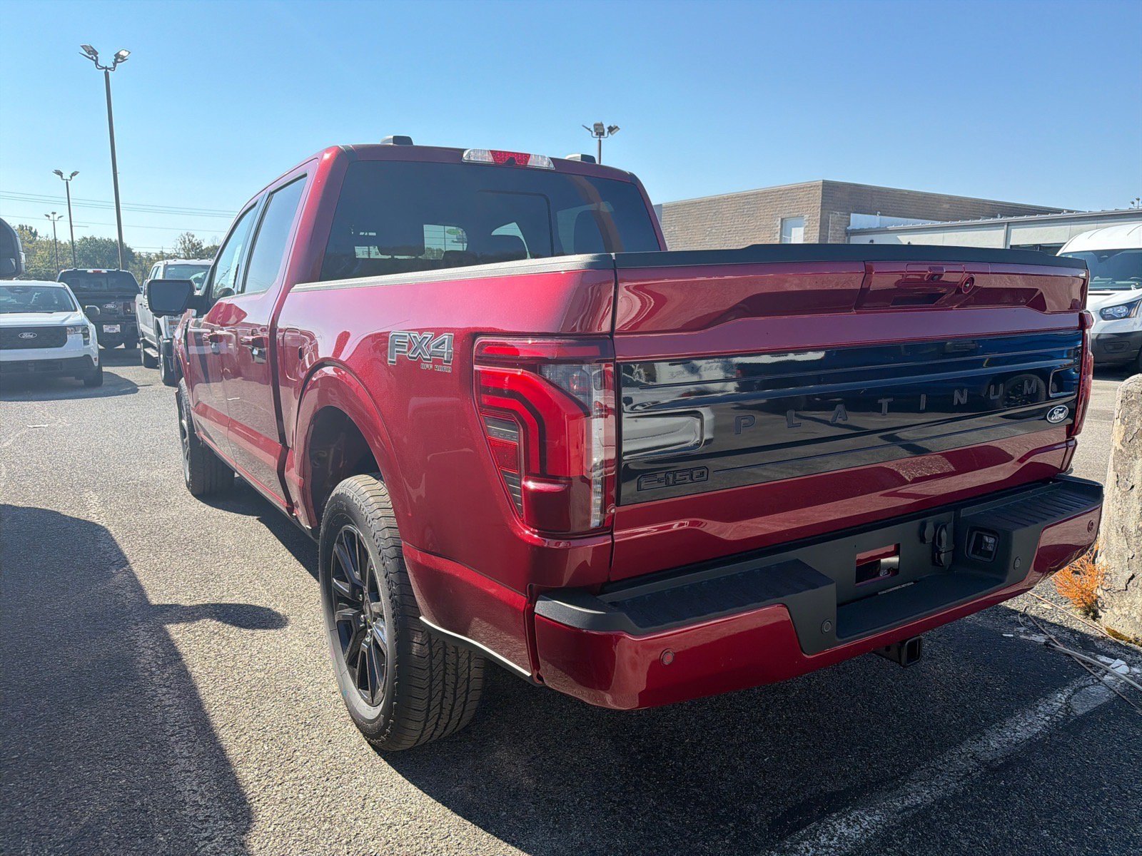 New 2026 Ruby Red Metallic Tinted Clearcoat Ford Platinum® image 7