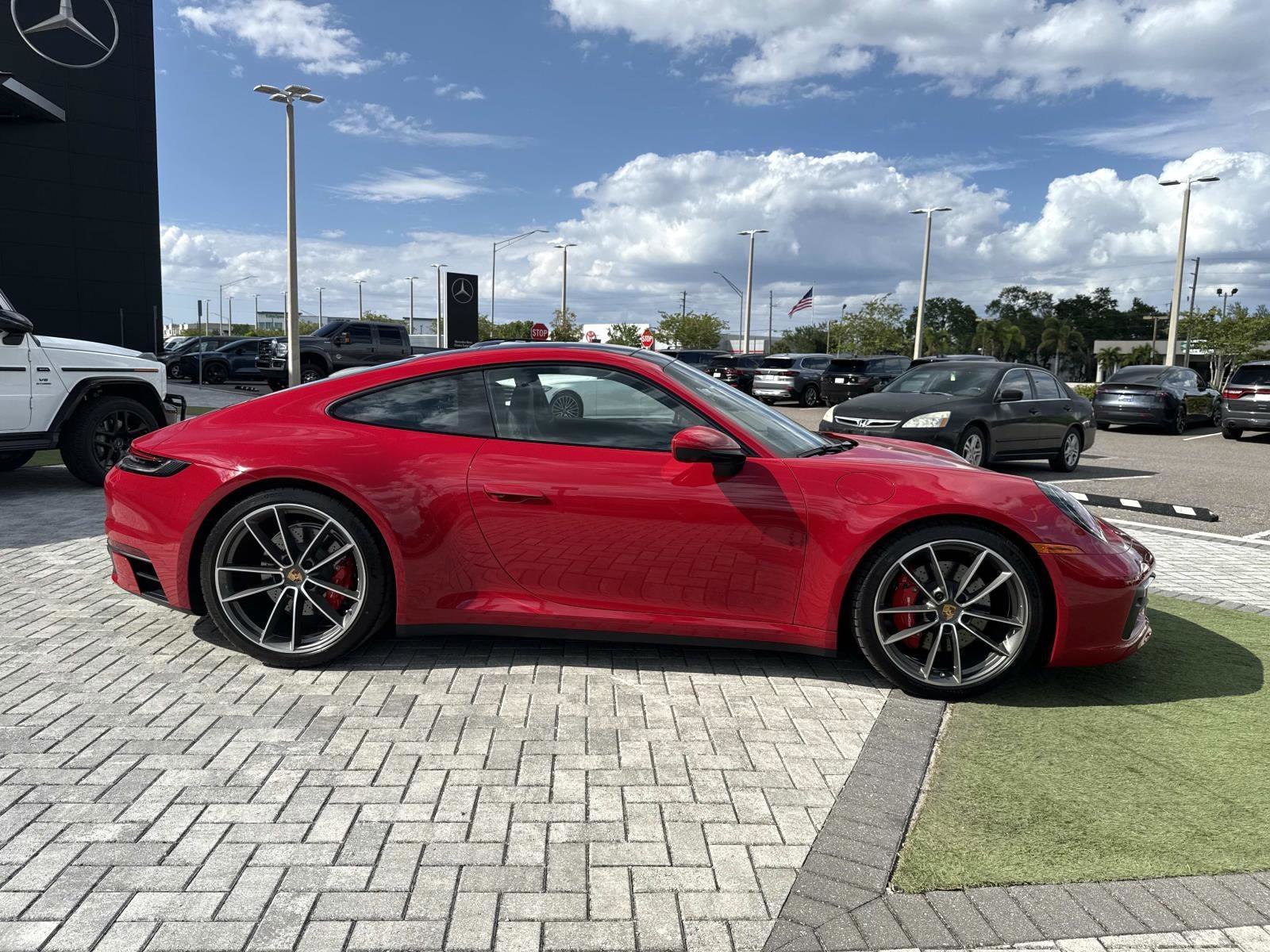 Used 2024 Carmine Red Porsche Carrera 4S image 6