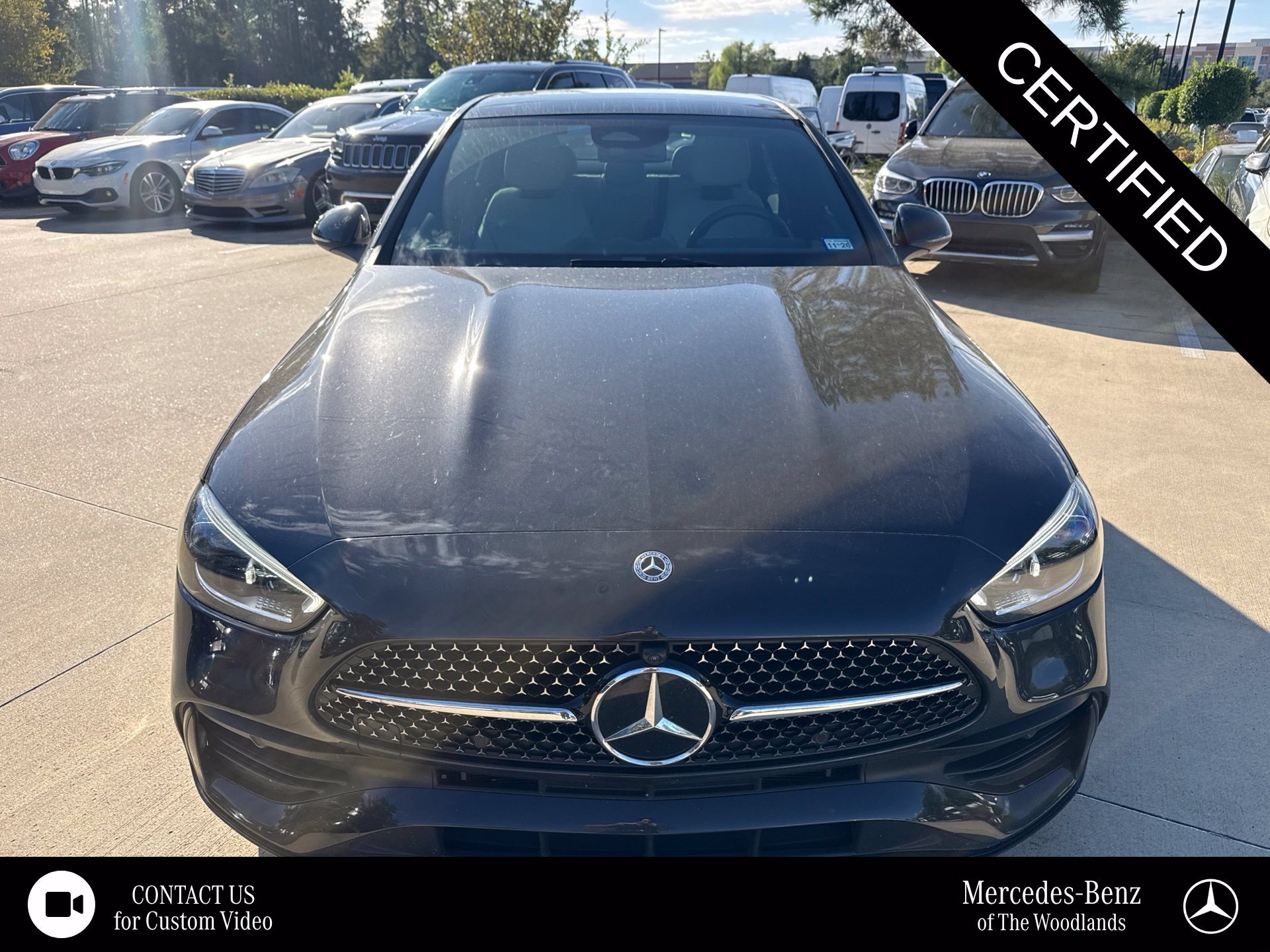 Certified Used 2023 MANUFAKTUR Graphite Gray Magno Mercedes-Benz C 300 image 1
