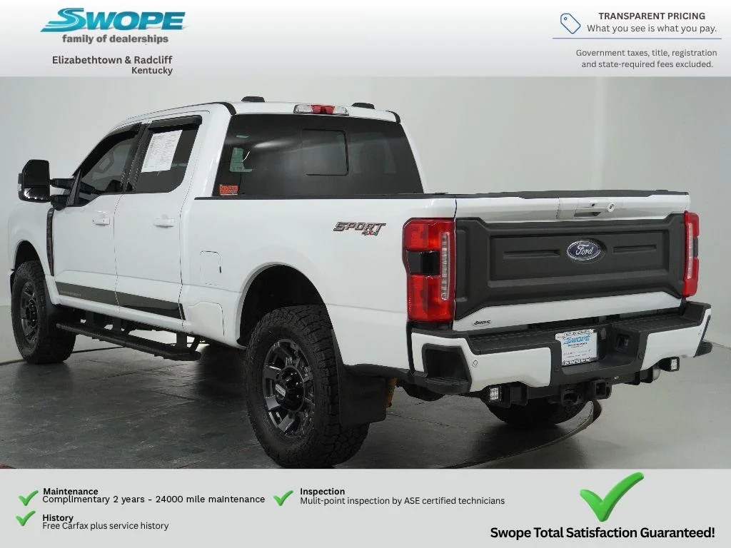 Used 2023 Oxford White Ford LARIAT image 5