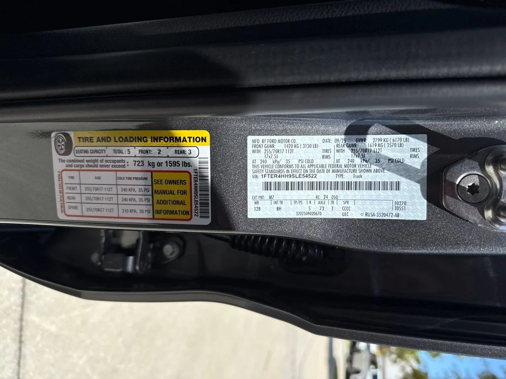 New 2025 Gray Ford XLT DSI LEVELED & RIMS image 33