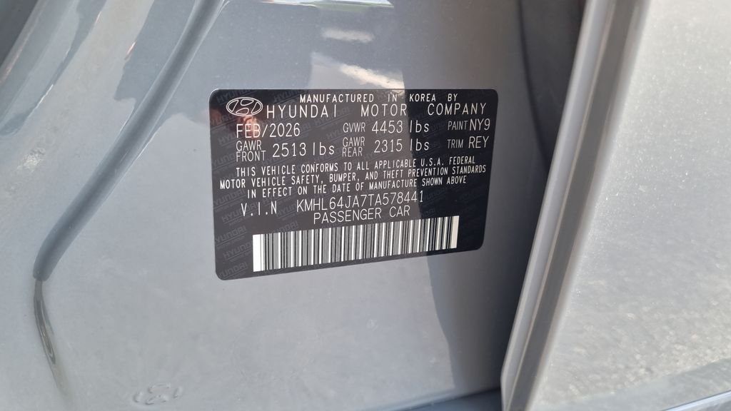 New 2026 Blue Hyundai SEL Sport image 29