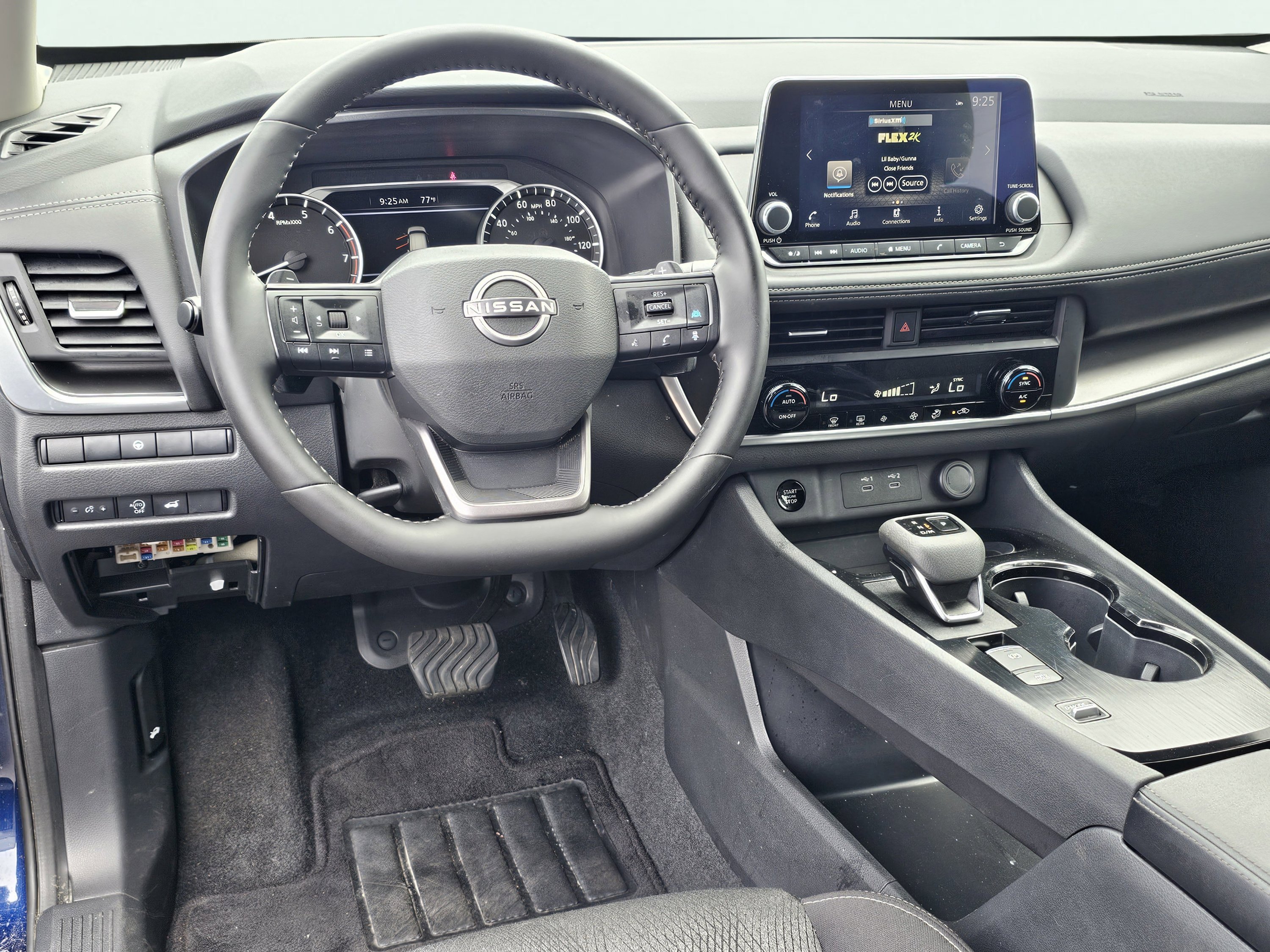 Used 2025 Deep Ocean Blue Pearl Nissan SV image 32