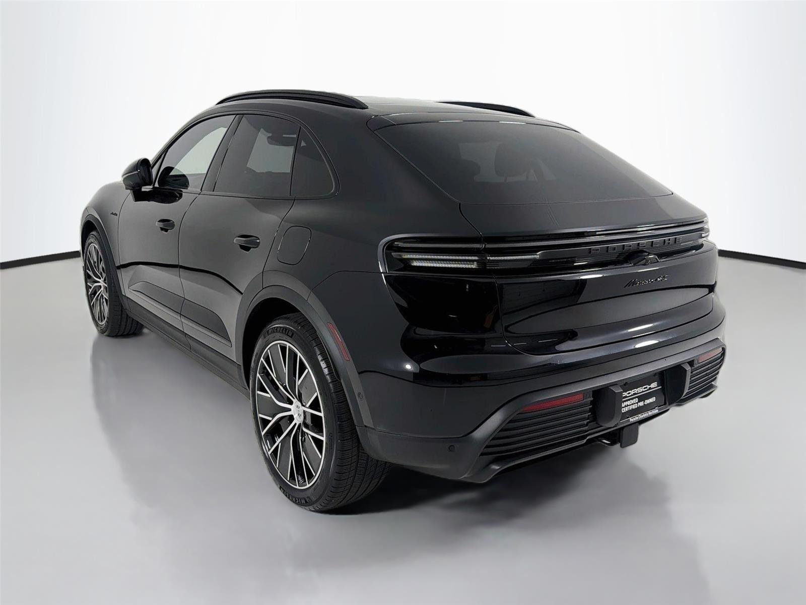 Used 2025 Jet Black Metallic Porsche Electric 4S image 3
