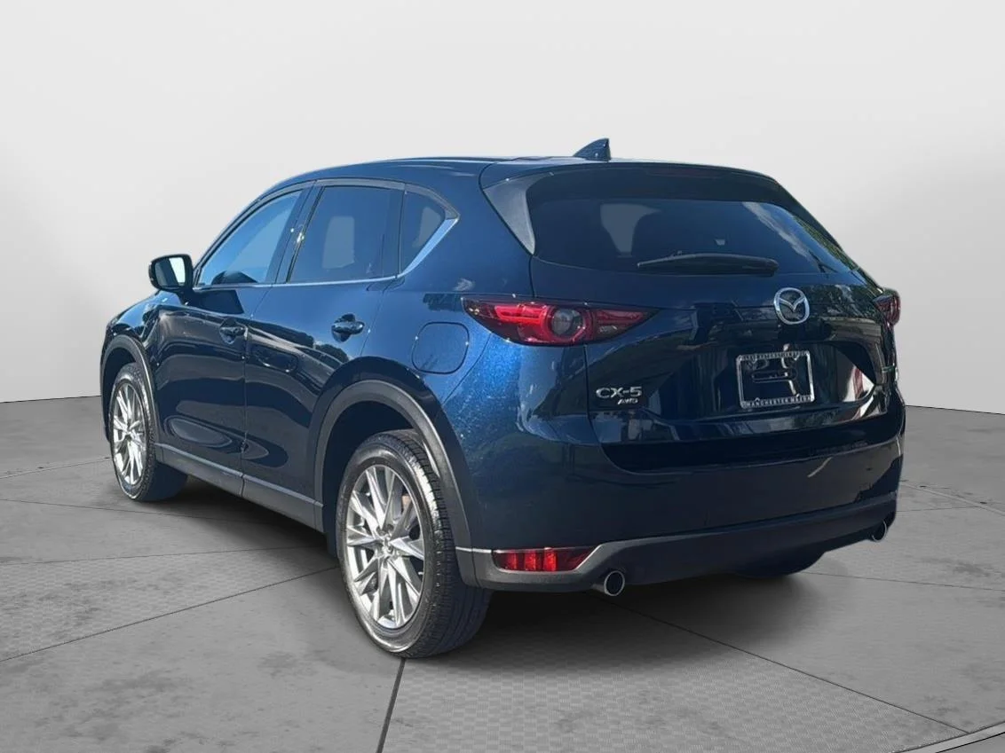 Used 2020 Deep Crystal Blue Mica Mazda Grand Touring image 3