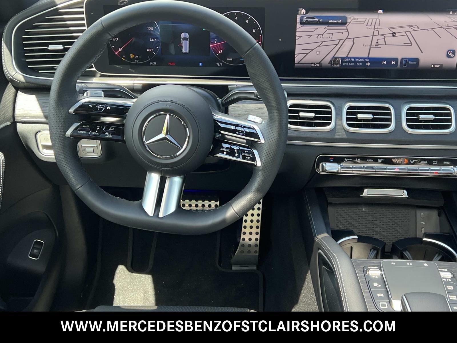 New 2026 Obsidian Black Metallic Mercedes-Benz GLS 580 image 12