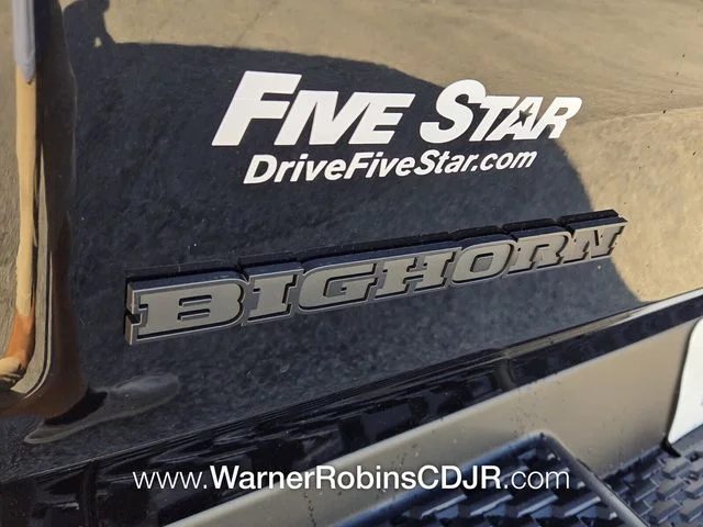 New 2026 Diamond Black Crystal Pearlcoat RAM Big Horn/Lone Star image 11