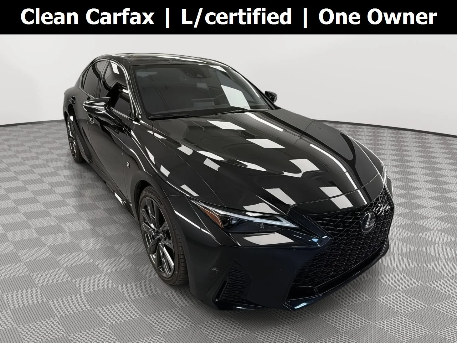Certified Used 2024 Caviar Lexus IS 350 F SPORT image 1