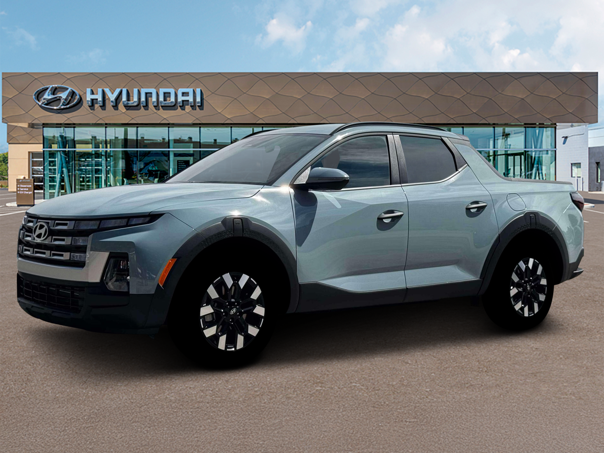 New 2026 Blue Hyundai SEL AWD image 2